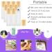 Yalbdopo Frosted Clear Roller Bottles for Essential Oils - 10pcs Refillable with Stainless Steel Roller Balls & Lids - Best Quality | International Shipping - Buy Online on GoSupps.com