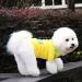QiCheng&LYS Small Dog Hoodie - Cozy Knitted Winter Sweater in Yellow for Small Dogs | International Shipping - Buy Online on GoSupps.com
