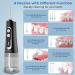 Advanced Water Flosser for Optimal Dental Care - 350ml Tank 9 Modes Rechargeable & Portable | Perfect for Teeth Gums Braces - Buy Online on GoSupps.com