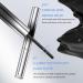 Blauza Iron Wand Mascara Sheglow - Iron Wand Mascara Iron Wand Mascara Metal Mascara Mascara 3D Curling Eyelash Iron Mascara Curling Iron Mascara (2PCS Black) - Buy Online on GoSupps.com