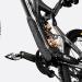 ENLEE Mountain Bike Down Tube Frame Protector | 3M MTB Bicycle Guard | Black | Protect Your Bike from Collision and Scratches - Buy Online on GoSupps.com