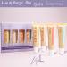 Kit de gommage pour les l vres exfoliant et cr me hydratante | Exfoliant pour les l vres 4 x Lip Plumper Kit de gommage l vres produits de soins des l vres cr me hydratante pour les l vres - Buy Online on GoSupps.com