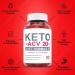 Keto ACV 20 Gummies with Apple Cider Vinegar - Vegan Non GMO Ketosis Supplement (1 Pack) - Buy Online on GoSupps.com
