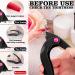 Belleboost Adjustable Acrylic Nail Clippers with Sizer, Catcher, and Measurement - Professional Dial Clipper for Salon & Home Manicures - Black Stainless Steel Blade - Buy Online on GoSupps.com