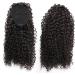 Ponytail Extensions 8-26" Drawstring Ponytail Extension Kinky Curly Human Hair Pony Tail Natural Color Brazilian Hair Clip in Afro Curly Ponytail Hairpieces for Women for Women (Color : Natural Colo 12inches Natural Color - Buy Online on GoSupps.com