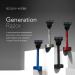 Buy Bolin Webb Generation Razor & Stand | Graphite Aluminum Shaving Set for Men | 5-Blade Cartridge for Luxurious Shaving - Buy Online on GoSupps.com