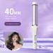 Stone Ceramics 1.58 Inch Wand Curling Iron - Large Barrel No Damage 20M Negative Ions for Beautiful Waves | International Shipping Available - Buy Online on GoSupps.com