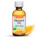 De La Cruz Pure Orange Oil - 100% Pure Cold Pressed Orange Essential Oil for Diffuser - 2 Fl OZ (1 Bottle)