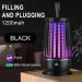 Fly Trap Lamp Flexible and Harmless Fly Killer | Zapper Indoor Electronic Rechargeable Fly Control Light Trap for Virtcooy Black Chargement USB - Buy Online on GoSupps.com