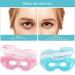 EXBTAY 2-Piece Cooling Eye Mask Set | Reusable Gel Masks for Migraine Dark Circles & Dry Eyes - Ideal Cooling Sleeping Mask & Goggles - Buy Online on GoSupps.com