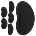 FRCOLOR 3 Pairs Black Pumps Foot Pad High Heels Black Heels Shoe Inserts Shoe Heel Protectors Heel Protectors for High Heel Shoes Heel Inserts for Women Heel Pad Foam Shoe Clip Replaceable