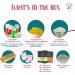 MBTK - 8 (Boba Bar London | MangoBerry Refresher Mixed Bubble Tea Kit | 8 Mixed Tea Flavours | 8 Boba & Jelly Toppings | Tapioca Pearls | 8 Bamboo Straws | 8 Tea Bags | 2 Recipe Cards ) - Buy Online on GoSupps.com
