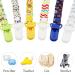 Felfang 6-Way Pacifier Band for Babies | Adjustable Fabric Pacifier Chain with Clips | Perfect for Young Girls | Triangle Design for Bibs - Buy Online on GoSupps.com