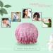 Vtrem Double Layer Waterproof Pink Flamingo Shower Cap - Reusable Bathing Hat for Women - Buy Online on GoSupps.com