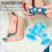 Toe Separators for Women & Men - Bunion Pads for Pain Relief | Improve Toe Issues with Sebs Material | Yoga Toes for Bunion Hammertoes & Overlapping Toes (2 Pairs Blue & Transparent - Buy Online on GoSupps.com