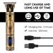 Moziral Professional Men's Hair Trimmer: T-Blade Clippers for Bald Zero Gap Grooming Kit - Cordless Rechargeable with LED, Low Noise & Guide Combs - Buy Online on GoSupps.com