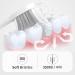 High Frequency Electric Toothbrush Set - 2 Pack, IPX7 Waterproof, USB Quick Charge, Rechargeable 60 Days - Black/White - Buy Online on GoSupps.com