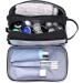 IGNPION Travel Toiletry Bag with Dry & Wet Separation, 3 Compartments - Dark Blue - Buy Online on GoSupps.com