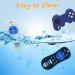 2 Pack Silicone Baby Teething Toys | TV Remote Control Shape | Teether Clips | for Babies 6-24 Months | Boys Girls Teething Toy Gifts (Black+Grey) - Buy Online on GoSupps.com