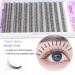 Natural C Curl Individual Lashes 11-14mm | DIY Eyelash Extension Clusters A2 | False Lashes Extension - Buy Online on GoSupps.com