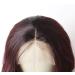 ANDRIA 99j Lace Front Wig 24 Inch Loose Wave Ombre Burgundy Red Synthetic Hair for Black Women - Buy Online on GoSupps.com