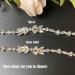 Prosy Bride Wedding Crystal Hair Vines Bridal Headband Flower Rhinestones Hair Comb Slides Hair Accessories for Women and Girls (Silver) - Buy Online on GoSupps.com