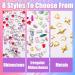 Lflifeng Tooth Jewelry - Sparkling Tartar Set | 8 Stylish Designs | Professional Diamond Tooth Jewels - Buy Online on GoSupps.com