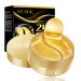 Under Eye Patches - 24K Gold Eye Masks for Puffy Eyes - Collagen Kojic Acid Eye Patches - Under Eye Masks to Improve Fine Lines &Tear Ducts - Eye Masks Skincare Dark Circles Under Eye Treatment Women