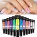 2 5D Nail Painting Gel | 12 Pieces Soft Tubes Glue Nail Accessories - Multifunctional Soft Tubes Home Manicure Gel for Girls and Women Xiaoguozi 2 Pcs 12pcs - Buy Online on GoSupps.com