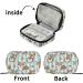 Shop Naanle Stripe Heart Corgi Dog Pill Box - 7 Day Travel Organizer Portable & Compact Vitamin Holder - Buy Online on GoSupps.com