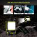 Bochaos Camping Lantern Flashlight Rechargeable, 6 Modes LED Bright Flashlight 3000mAh Power Bank, IPX4 Waterproof, Emergency Flashlight Lantern for Outdoor, Hurricane, USB Cable Included-1 Flashlight Flashlight-1 - Buy Online on GoSupps.com