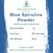 Organic Blue Spirulina Powder by Holistic Bin - Vegan Protein Source for Smoothies & Baked Goods (50g) - Buy Online on GoSupps.com
