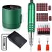 Electric Nail Drill Machine  KUIIYER 35000RPM Powerful Nail Drill Kit with Foot-Mode & Touch Screen (67Pcs Variable Speed Forward & Reverse Nail File Set) for Gel Acrylic Nails & DIY Manicure Pedicure