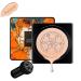 Mushroom Head Air Cushion CC Cream Cushion Foundation BB Cream Moisturizing Concealer Flawless Face Foundation Makeup Base Long Lasting with Mushroom Makeup Sponge - Natural