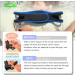 Adjustable Anti Snoring Chin Strap - Improve Sleep Quality for Men and Women - Blue - Buy Online on GoSupps.com