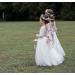 Floral Halo Boho Headband | Pink Flower Crown Headpiece by Vivivalue - Buy Online on GoSupps.com