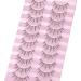 Wiwoseo 3D False Eyelashes - Japanese Spiky & Wispy Lashes, 16MM, 10 Pairs - Buy Online on GoSupps.com
