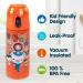 Octonauts Above & Beyond Orange Stainless Steel 13oz Insulated Water Bottle for Kids | Spill-Proof & Reusable - Travel & School Essential - Buy Online on GoSupps.com