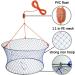 Palmyth Two Ring Crab Net Kit Wire Grid Bottom, Harness, and Bait Clip - 24x20x12 - Buy Online on GoSupps.com