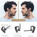Bluetooth Single-Ear Earpiece | CVC8.0 Noise Cancelling Wireless Headset for iPhone & Android | Hands-Free Earphone for Driving & Business - Black - Buy Online on GoSupps.com