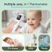 No-Touch Digital Forehead Thermometer for Adults and Kids - High Accuracy, Ultra Clear LED Screen, Fever Alarm - White - Buy Online on GoSupps.com