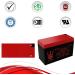 Neptune NT1270 12V 7Ah Replacement SLA Battery - Ideal for Solex BD127 & SB1270 Alarm Backup | International Shipping - Buy Online on GoSupps.com