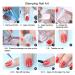 FouTP Nail Art Stamping Stamper & Image Plate Set - Clear Jelly Stamper for Transparent Nail Stamps & Scraper - Buy Online on GoSupps.com