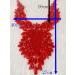 Handmade Rhinestone Lace Applique with Beads - Multicolor Dress and Clothing Trim - Buy Online on GoSupps.com