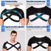 Compression Shoulder Brace for Men - Support for Rotator Cuff Injury Torn Cuff & Muscle Pain Relief - International Shipping Available - Buy Online on GoSupps.com