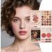 Palette Fards Paupi res Anti-cernes Mat Longue Tenue | Palette De Maquillage Pour Les Yeux Style Livre Pour Quotidien Voyage F te Vacances S ances Photo Rendez-vous Mariage Soir e Mari es - Buy Online on GoSupps.com