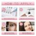 Lankiz 160 PCs C Curl Cluster Lashes | 0.07mm Eyelash Extensions for Beginners | Natural False Eyelashes - DIY at Home - Buy Online on GoSupps.com