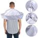 ZARSIO Hair Cutting Cape Cloak Waterproof Foldable Umbrella Cape Salon Stylist Hairdressing Cape DIY Hair Cutting at Home or Salon - Buy Online on GoSupps.com