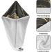 Elegant Flower Gold Line Art Hair Towel 2 Pack - Super Absorbent Quick Dry Hair Turbans for Women & Girls - Buy Online on GoSupps.com