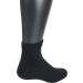 Yomandamor Mens Bamboo Diabetic Dress Ankle Socks 6-Pack Size 10-13 Black - Buy Online on GoSupps.com
